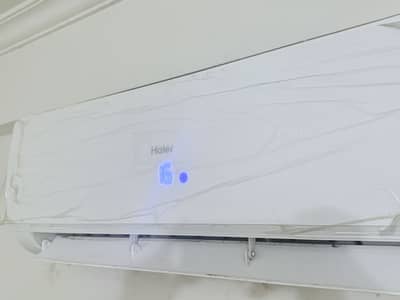 Haier 1.5 Ton Triple Inverter AC self cleaning brand new