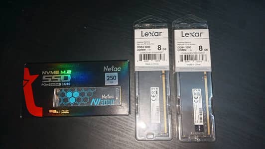 16GB RAM and 250GB M. 2 For Sale