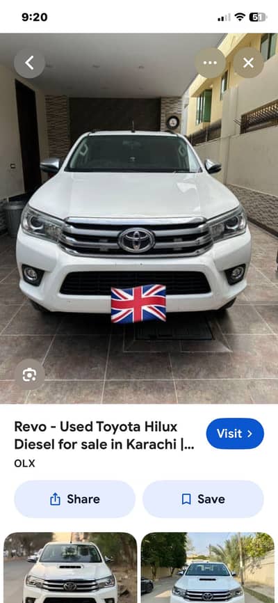 2017 Hilux bumper