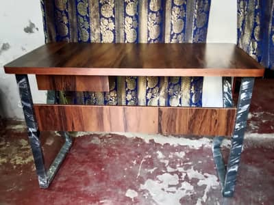 Metal wood computer table 03198898344