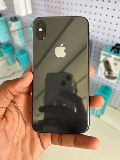 iPhone X pta approved with box my WhatsApp number 0349.036. 7553