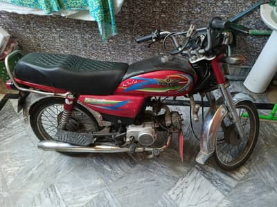 super star CD 70 bike for sale in Sargodha