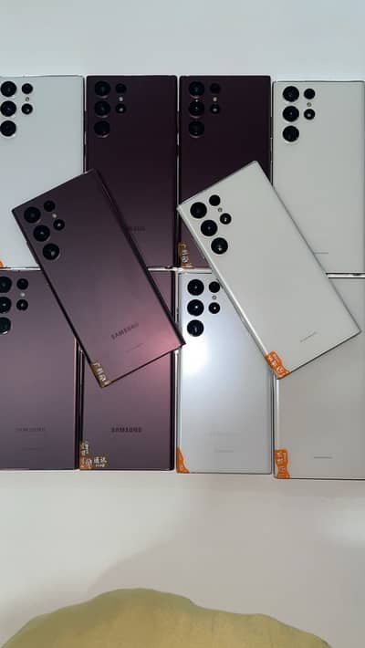 Samsung S22 ultra / 12GB–512GB / Offical PTA Approved Water Pack Stock