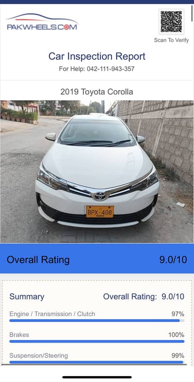 Toyota corolla GLI 2019 automatic
