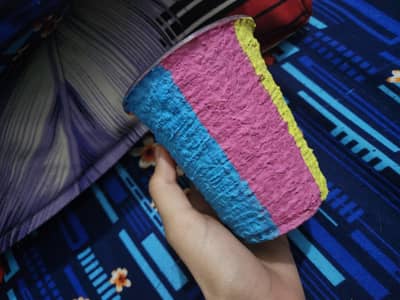 tissue painting craft