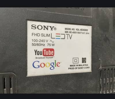 Sony 40” Led for sale