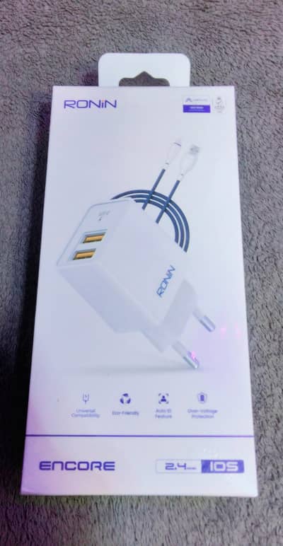 Brand New Ronin iOS Charger & Cable - All iPhone Supported
