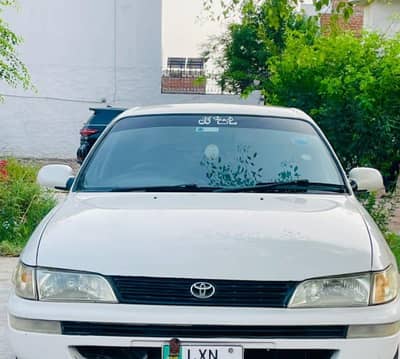 Toyota Corolla 1999 model available for sale in very good condition.