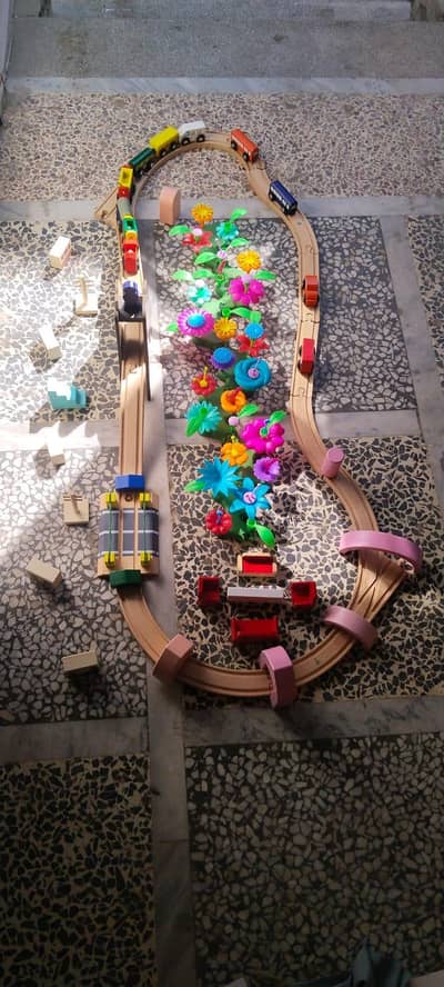 Wooden Train Set 10/10