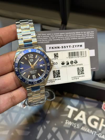Tag heuer brand new stainless steel men’s watches