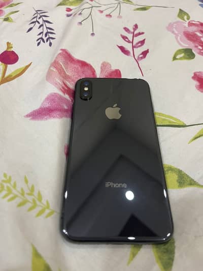 Iphone x non pta with zero scratch and 2 month sim working mobile