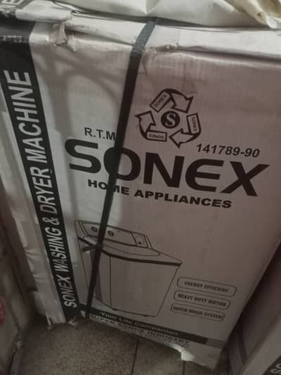 Sonex washing machine and dryer machine for sale