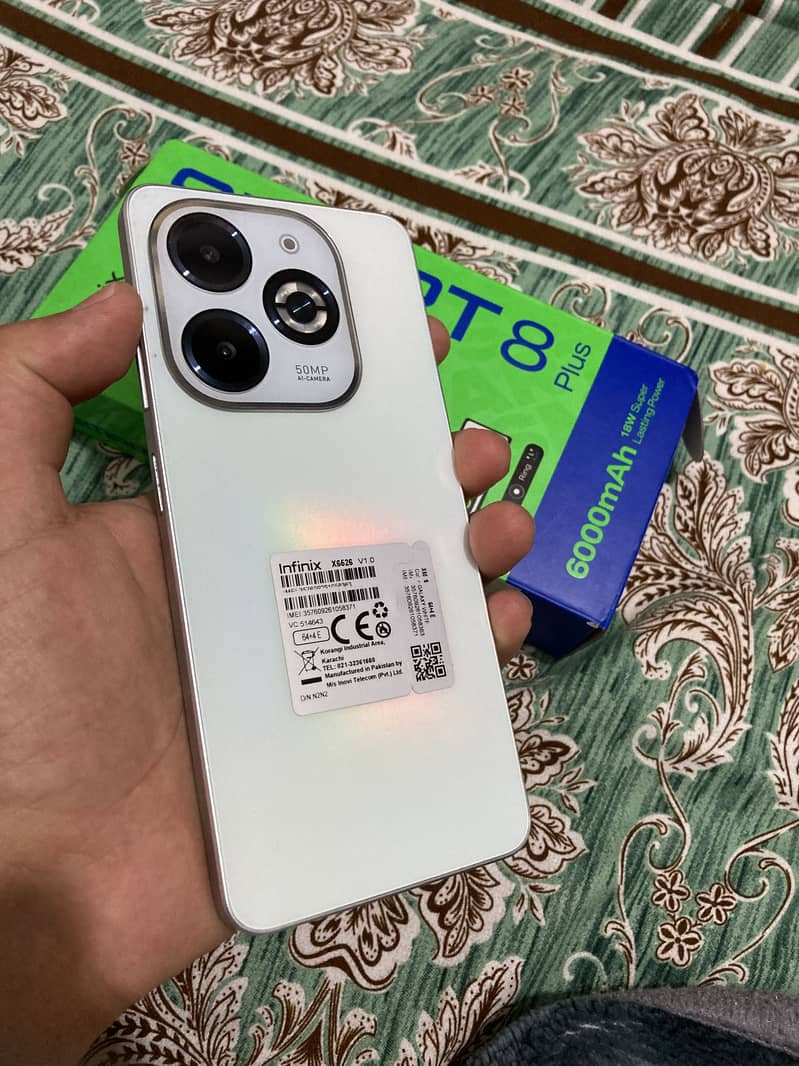Infinity smart 8 plus 1