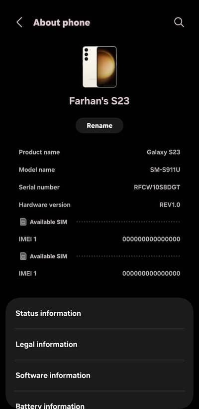 Samsung Galaxy S23 for Sale