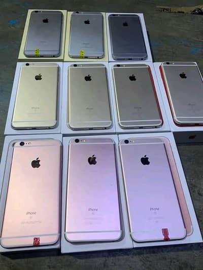 iPhone 6s Plus 128gb with box 0323/056/58/33 WhatsApp no