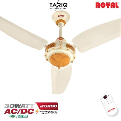 Royal fans AC+DC 5 years warranty