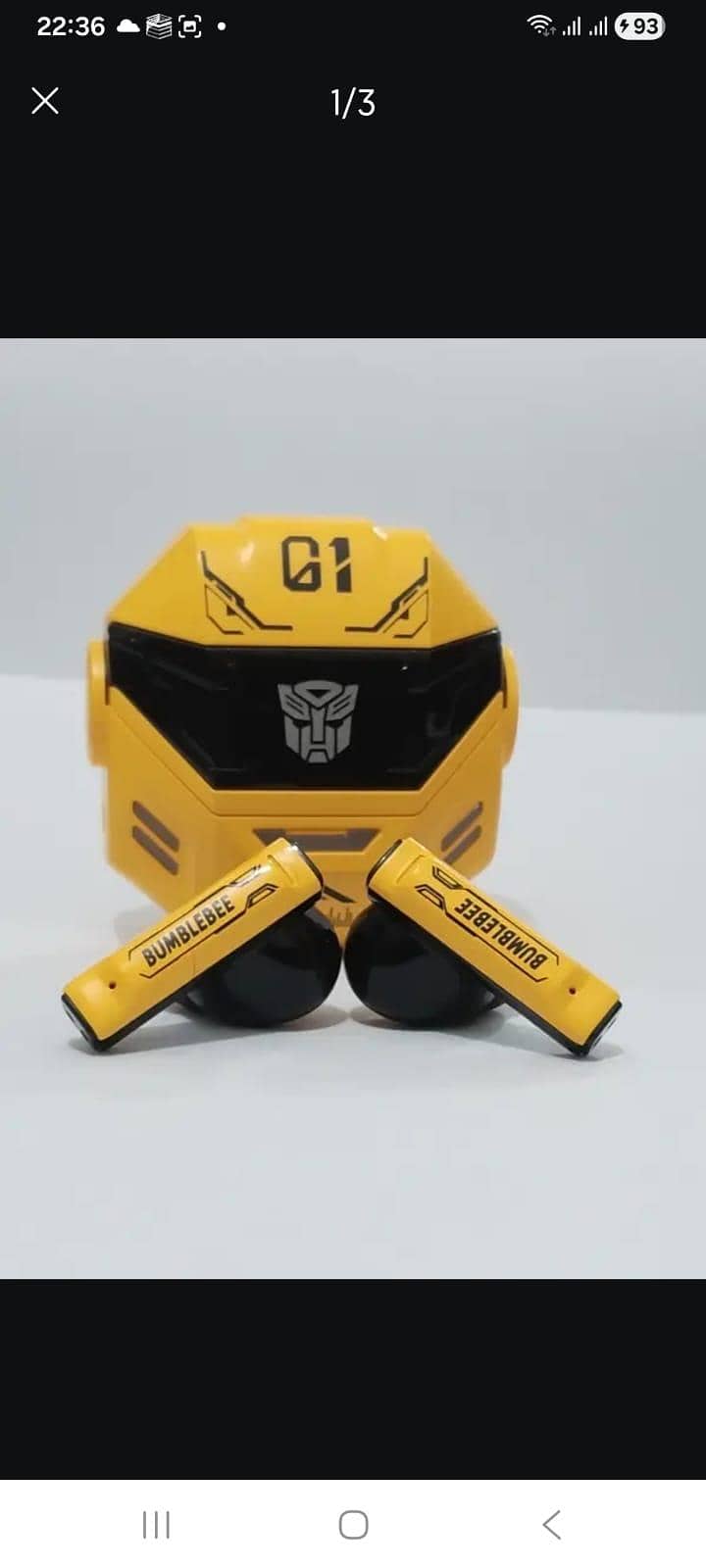 Transformers Earbuds 0