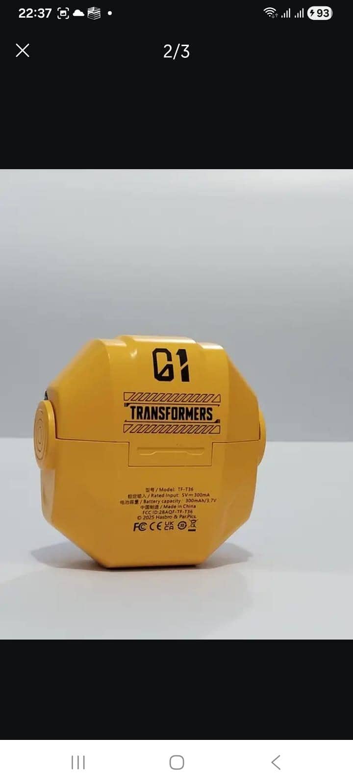 Transformers Earbuds 2