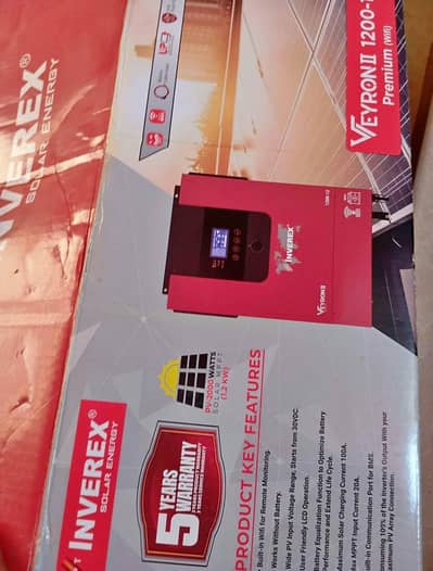 Inverex 1.2 1.5 Kw Hybrid Inverter 15 Days Used Brand New Condition