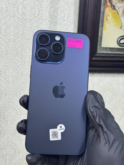 iPhone15ProMax256GB (PTA APPROVED)