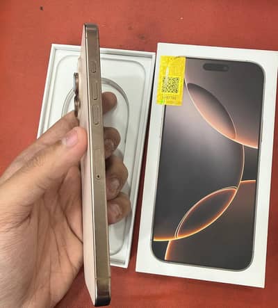 Apple iphone 16 pro max like New condition