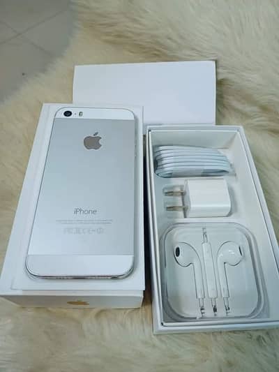 iPhone 5s 64gb with box for sale 0323/056/58/33 WhatsApp no