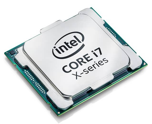 intel processor i7 7820x need 0