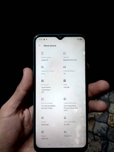 Realme 5i official dual sim Approved