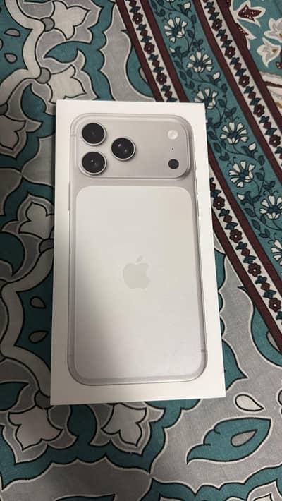 Iphone 17 promax 256 GB physical+ esim