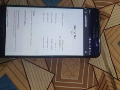 samsung j7 max full box,PTA 4/32
