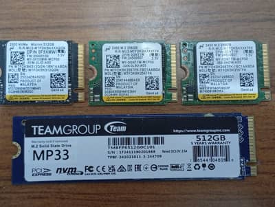 NVME SSD 512GB