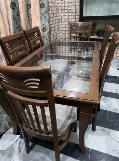 Dining Table with 6 Chairs