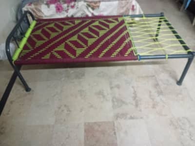 Traditional Charpai – Wooden Frame, Good Condition