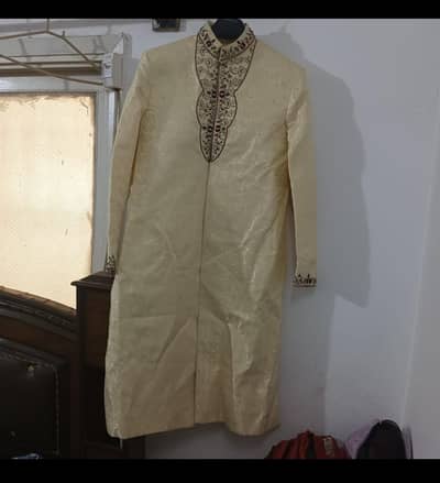 Grooms shirwani set and khussa