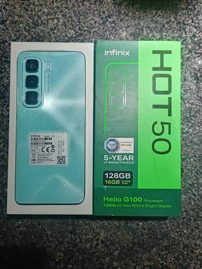 Infinix hot 50 8+8 128 For sale