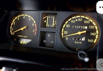 Charade RPM meter Geniune 1986 84 G11 japnese sharad cherade