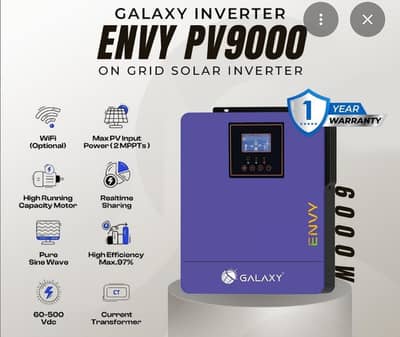 galaxy pv 9000 6kw inverter