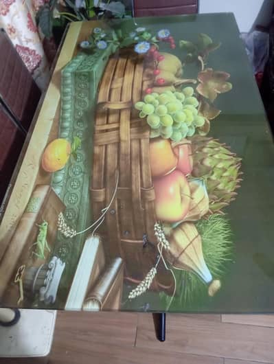 dining table with 6 ss chairs