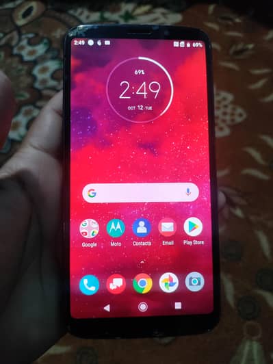 Moto Z3 Non PTA all ok finger not work condition pic mein dakhlo