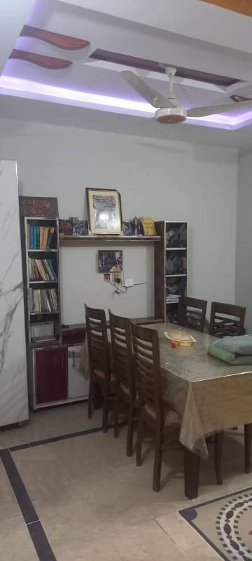 5 marla beautiful double story house for rent with water boring and solar