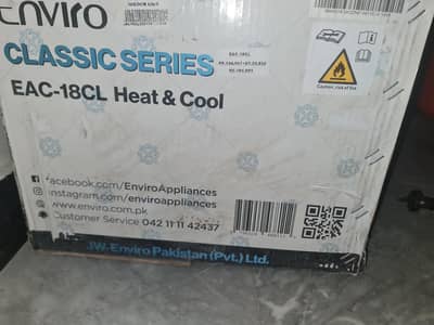 enviro 1.5 ton inverter Ac  just one month used