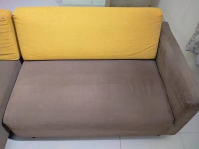Interwood L shaped Sofa