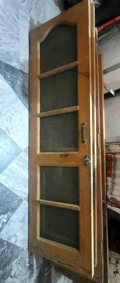 Pure Wooden Jali Doors 2 pair