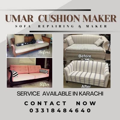 Sofa / Repair / Sofa poshish / Sofa Maker