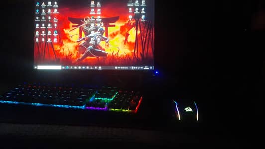 redragon mouse and philips gaming keyboard