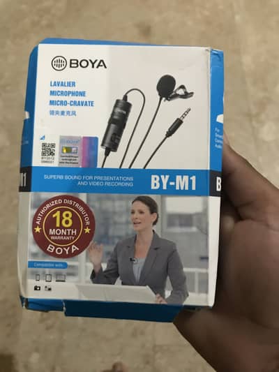 BY-M1 Omni Directional Lavalier Microphone