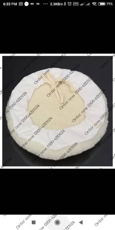 1Pc set 7 inch car Polisher Buffer pads decor Soft with dics