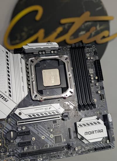 Ryzen 5 5600 + B550m mortar wifi msi