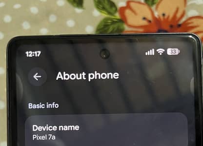Official pta pixel 7a