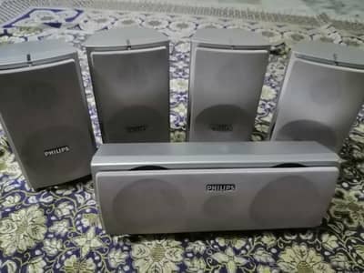 vintage Philips Speker set